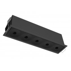 Foco empotrar LED fijo Lineal 160x40mm PUNT 12W UGR15
